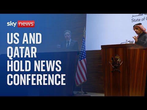 Doha:  Secretary of State Antony Blinken news conference