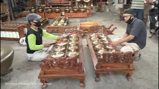 Alat musik tradisional | bonang | gamelan | jawa | bonang gamelan | bonang barung | bonang penerus