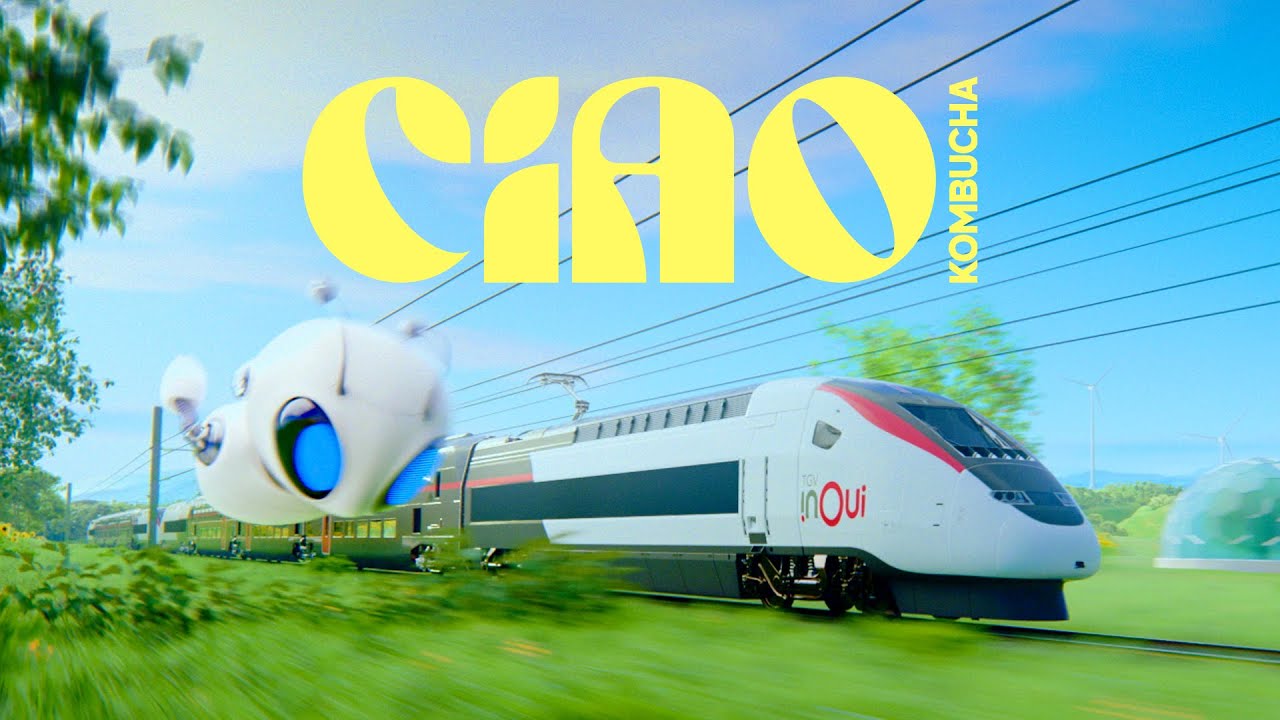 Ciao Kombucha disponible dans les TGV Inoui !