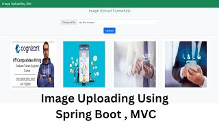 Image Upload Spring boot MVC , Thymeleaf | File Upload using Spring boot tutorials screenshot 3