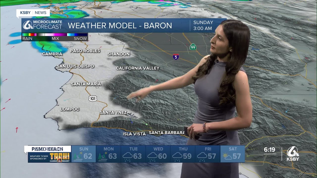 Mild weekend with rain in store for the holiday week - YouTube