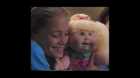 Cabbage Patch Snacktime Kids Commercial