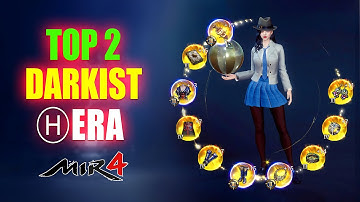 MIR4: How to Build a Strong Darkist Like the TOP 2 Darkist Global ?