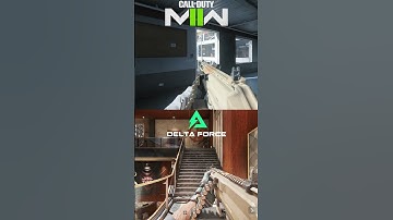 RAAL vs. M250 animations | Call of Duty: Modern Warfare II vs. Delta Force