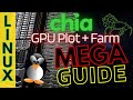 MEGA Chia GPU Farming and Plotting Guide for Linux - Gigahorse Start to Finish - 2023