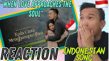 Rara & Gunawan-Kala Cinta Menghampiri Jiwa || Official Music Video || #filipinoreaction video.