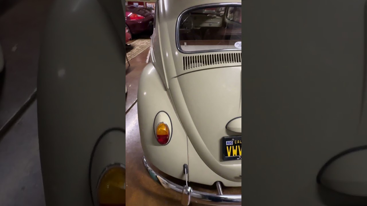 Garage love for Lucy the 64 VW Beetle!