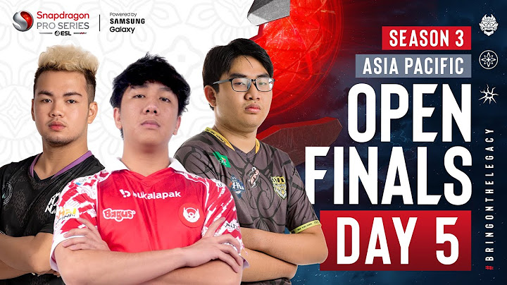 🔴 [EN] AP Mobile Legends: Bang Bang | Snapdragon Mobile Open Finals | Season 3 Day 5a