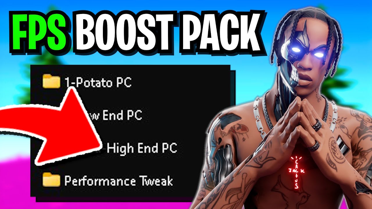 BEST FPS Boost Pack for Fortnite! (BOOST FPS in Fortnite Chapter 3