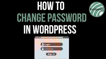 How To Change A User Password In WordPress Tutorial For Beginners | Buildawebs