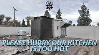 PLEASE HURRY OUR KITCHEN IS TOO HOT