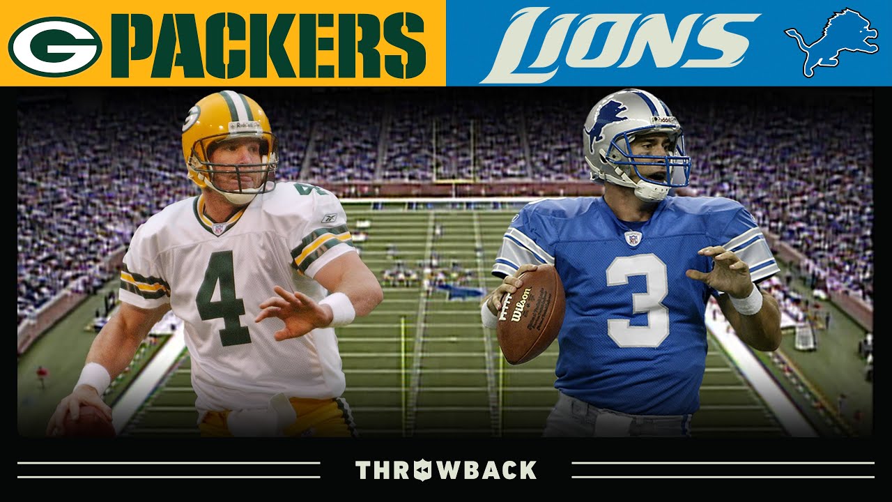 1st Game at Ford Field is WILD! (Packers vs. Lions 2002, Week 3)