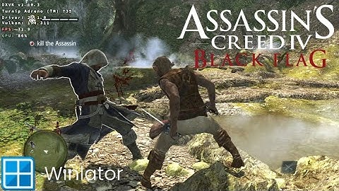 Winlator 10.1 | Assassins Creed 4 Black Flag (Windows) on Android