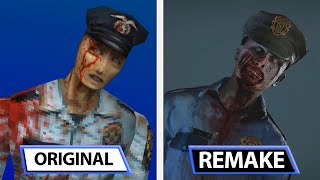 Resident Evil 2 \u0026 3 | Original VS Remake | Monsters \u0026 Characters Comparison | Analista De Bits