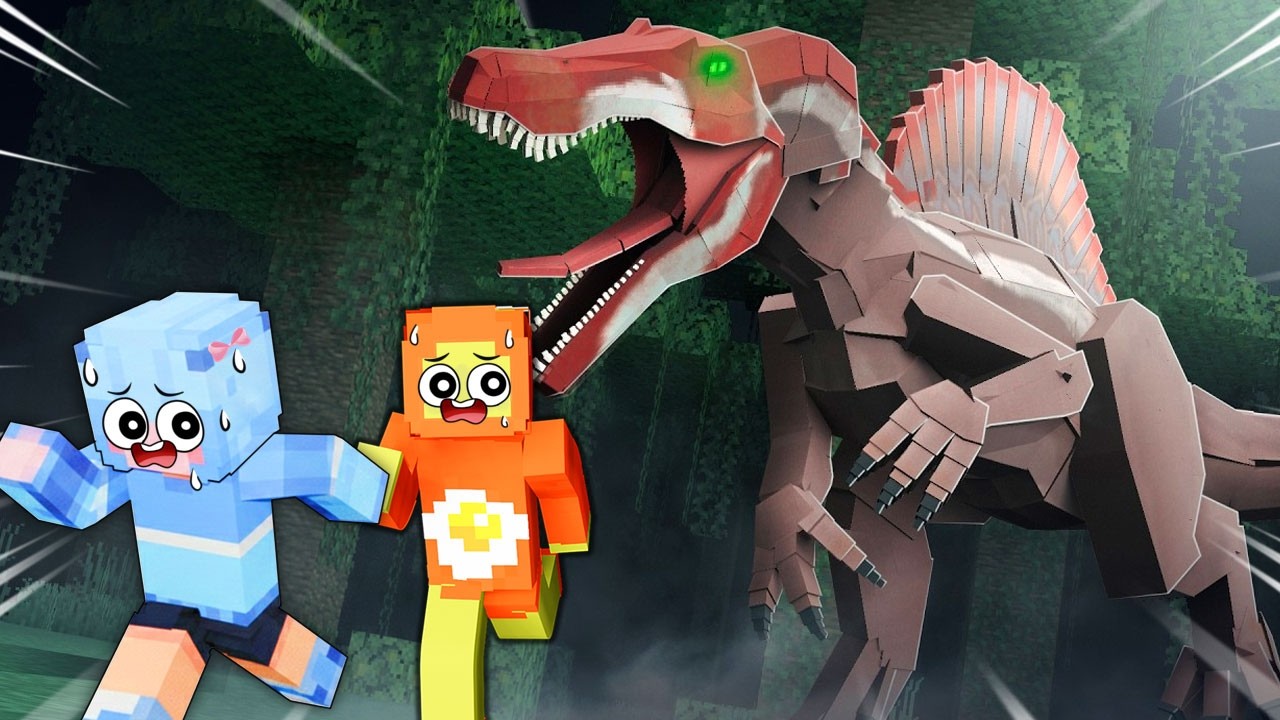 ไดโนเสาร์กลายพันธุ์! พวกเราโดน Asset 87 ไล่ล่า ใน มายคราฟ !!!