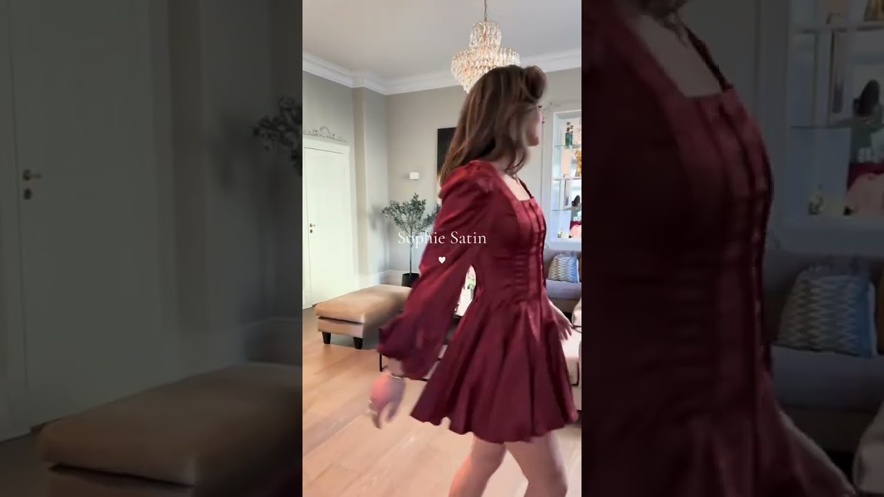 Golightly Sophie Satin kjole