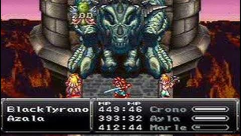 Chrono Trigger Boss Battle 14 - Azala w/Black Tyrano Part 1