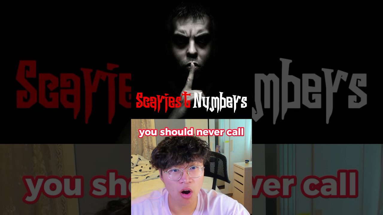 Scariest Numbers You Should Never Call #shorts #reaction