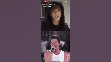 Jungkook with Charlie Puth perform Left and Right on Tiktok Live #shorts