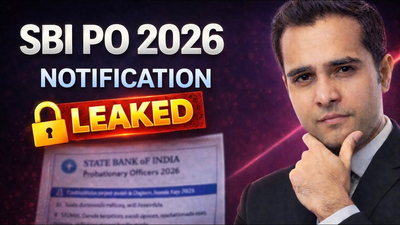 SBI PO Notification 2026 | All Details Explained Before Official Release