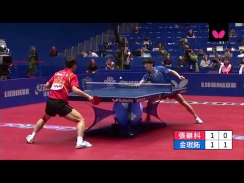 Zhang Jike vs. Kim Min Seok | 2012 World Championships – Dortmund, Germany | Men’s Team: Semi-Finals