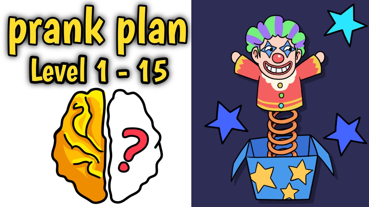 Brain Out Challenge Prank Plan level 1-15 walkthrough Gameplay solution ...