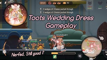 Tom and Jerry Chase (S2) - Toots Wedding Dress (S Skin) Fun Gameplay ! Nerfed ?