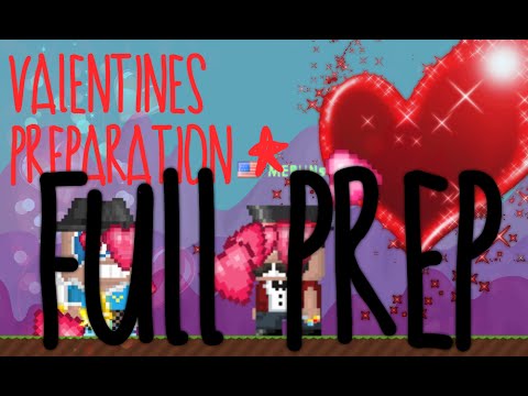 Growtopia: Full Valentines Prep! - YouTube