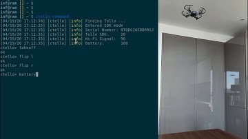 CTello: C++ library to interact with DJI Ryze Tello drone: ctello-command