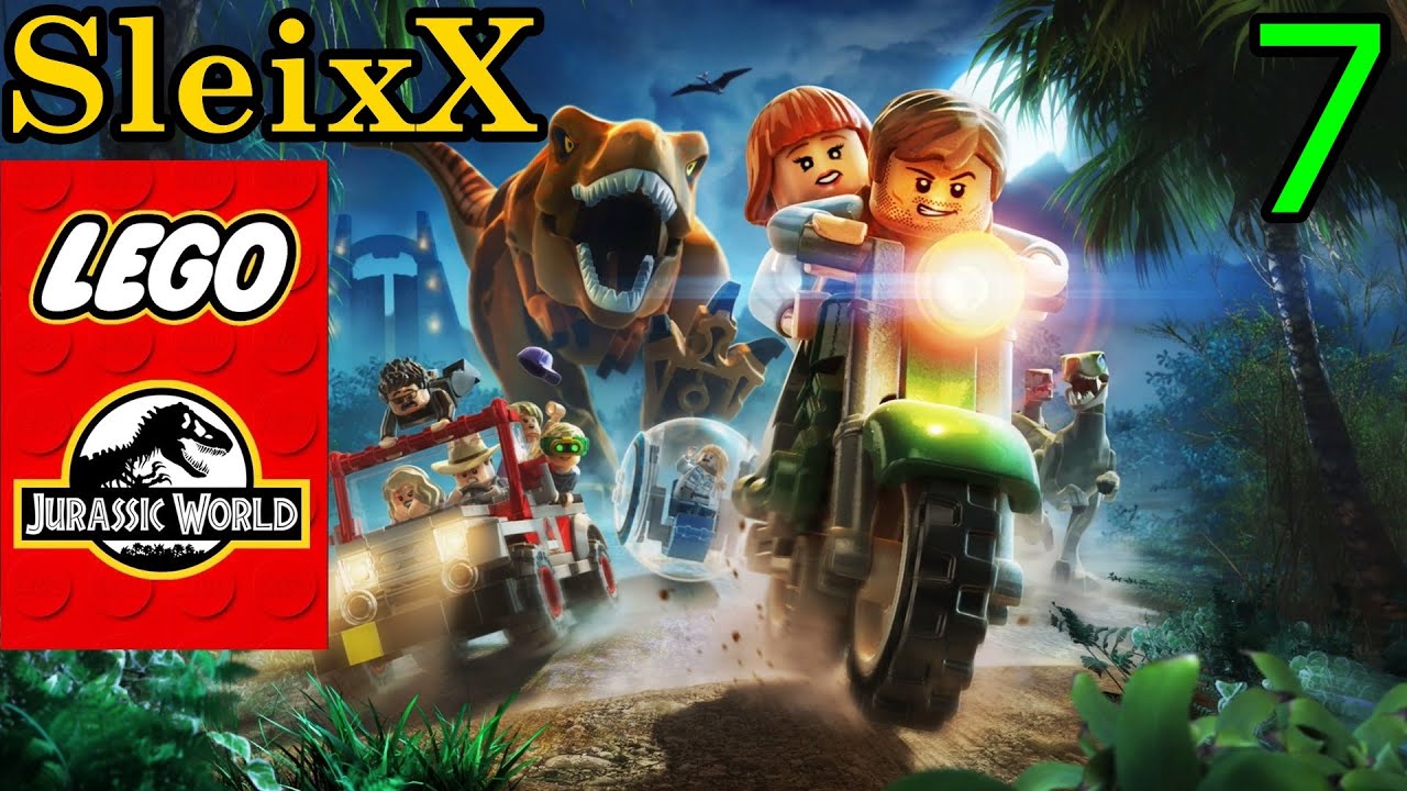 LEGO Jurassic World #7 En busca de Sarah. - YouTube