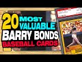 Top 20 Most Valuable Barry Bonds Rookie Card - Invest in Bonds RC Today!