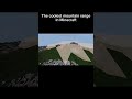I found the coolest mountains in Minecraft #minecraft #minecraftseeds #shorts