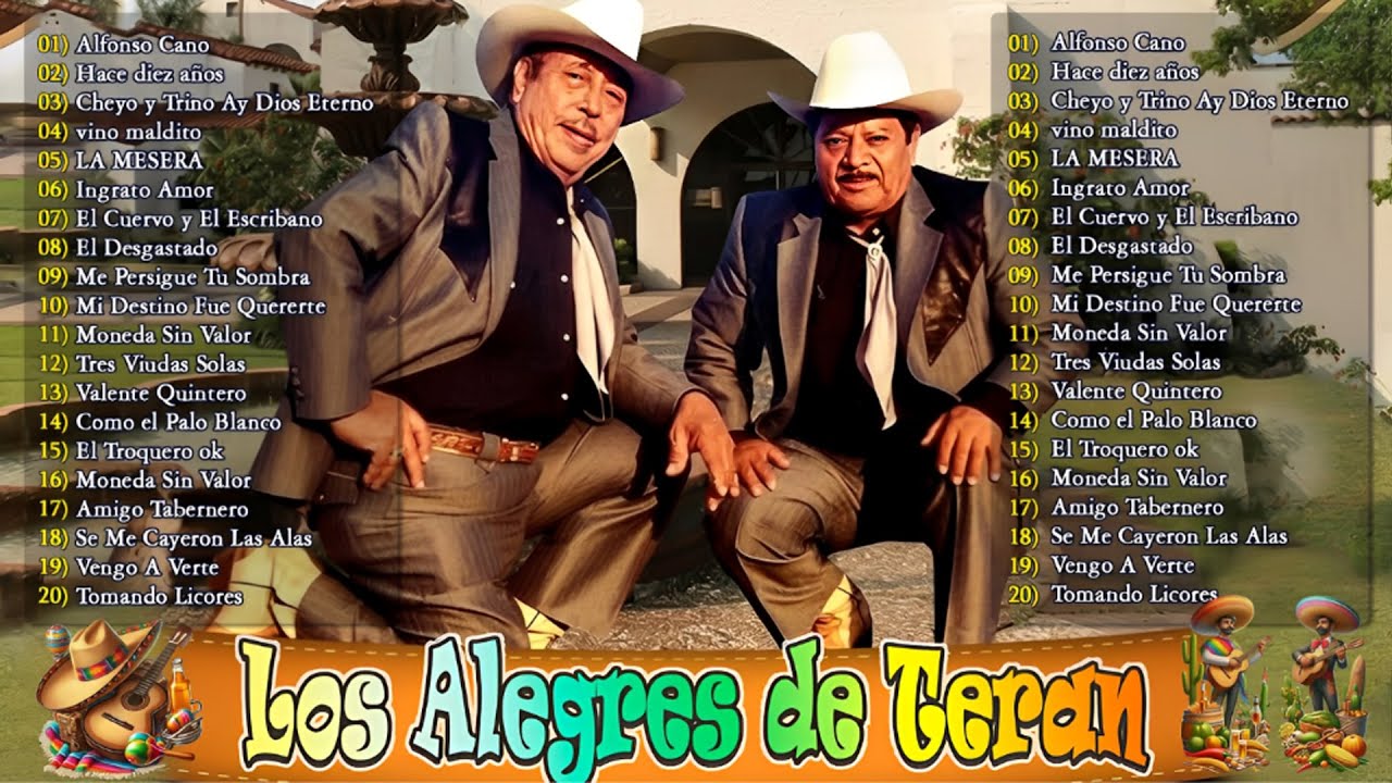 Los Alegres De Terán – Colección Inolvidable | Corridos del Ayer y Melodías Eternas 🌅🎶