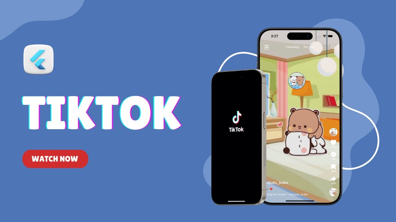 TikTok Clone App UI - Flutter UI - Speed Code
