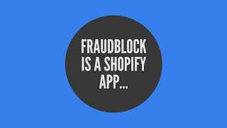 FraudBlock for Shopify - Automatically cancel orders marked as "high risk"