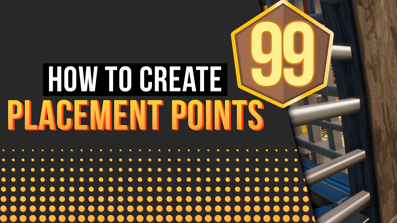 How to make Placement Points for Zone Wars (Fortnite Creative Tutorial