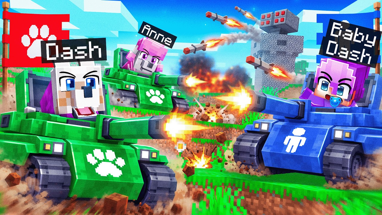 DOGS vs HUMANS Minecraft War...