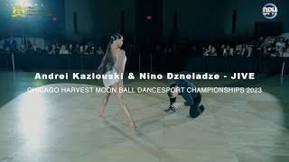 Andrei Kazlouski & Nino Dzneladze | Jive | Chicago Harvest Moon Ball Dancesport Championships 2023