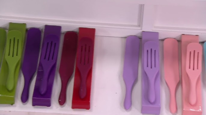 Mad Hungry 4 piece Multi-Use Silicone Spurtle Set on QVC 