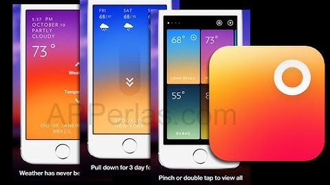 Solar, una minimalista y fiable app de previsión del tiempo