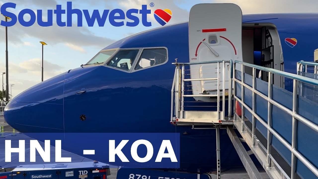 Trip Report Southwest Airlines Interisland Boeing 737 MAX 8 Honolulu
