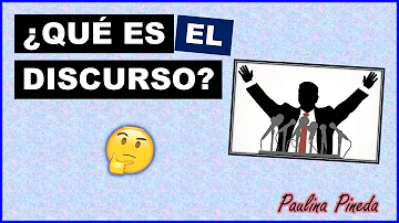 ¿Que el el discurso?