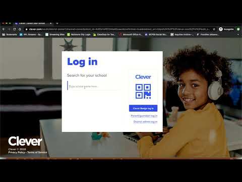 How to Sign Into Zoom Through Clever (20-21 BCPSS)