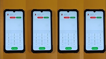 FIRST OUTGOING CALL CUBOT KINGKONG X PRO INCOMING CALL TWO SCREEN