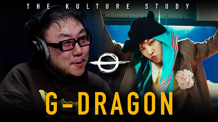 The Kulture Study: G-DRAGON 'POWER' MV