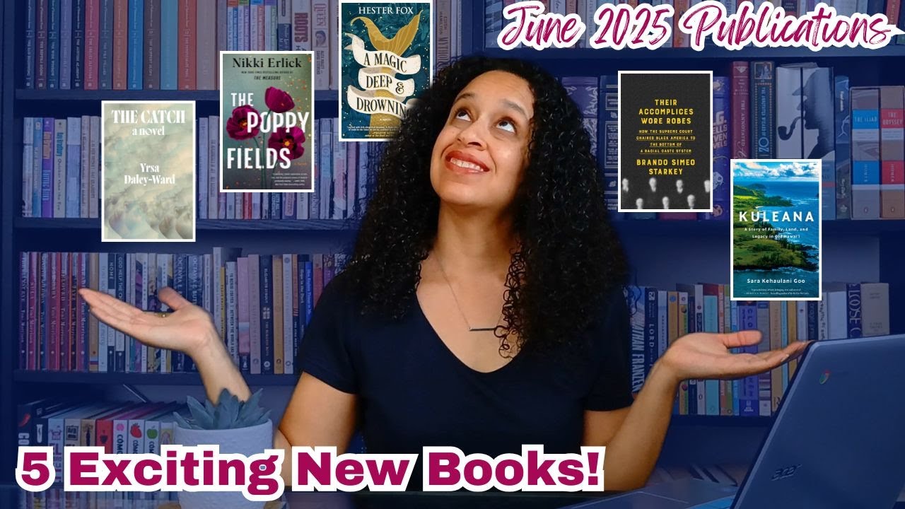 5 Exciting New Books June 2025 YouTube