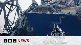 Baltimore bridge: Data recorder recovered from ship in Baltimore Key Bridge crash I BBC News