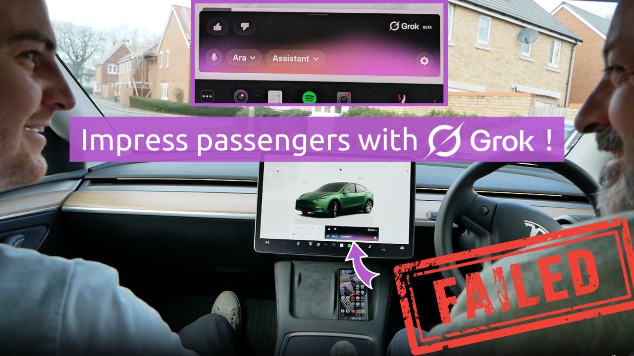 How to impress your passengers with Grok in your Tesla
