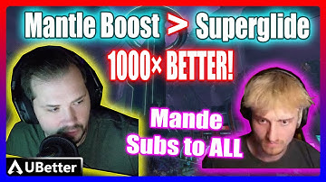 INSANE Mantle Boost Escape! Mande vs Albralelie & Rambeuski — 27 Seconds of Absolute Madness 😱