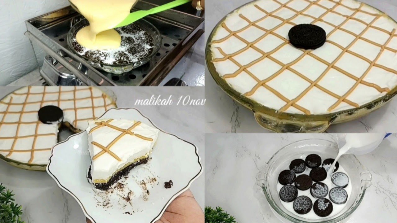 OREO MAU DIBUAT APA AJA PASTI ENAK ‼️ KUE PYREX OREO KUKUS